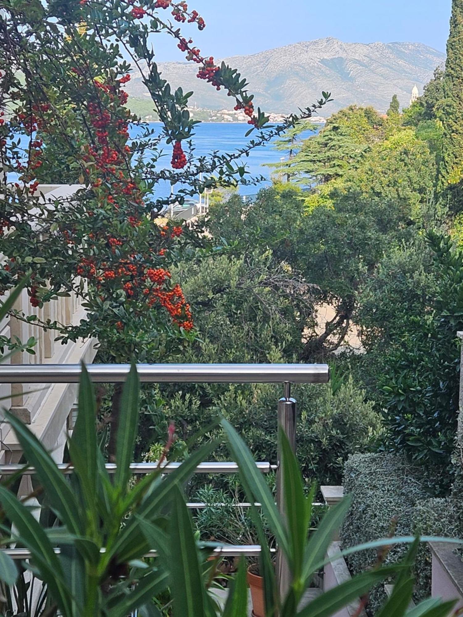 Villa Jade Apartments Front Row Sea View - Walk To Korcula Old Town Medvinjak ภายนอก รูปภาพ