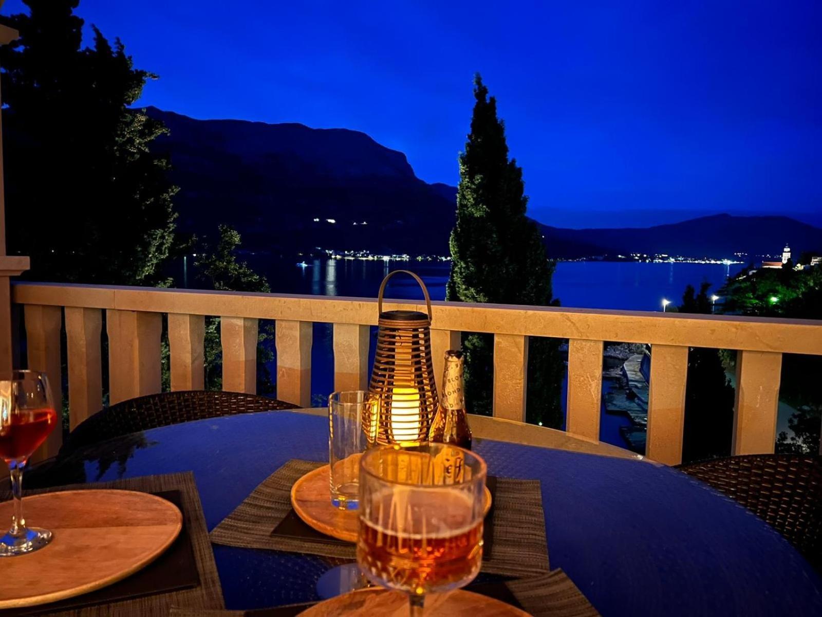 Villa Jade Apartments Front Row Sea View - Walk To Korcula Old Town Medvinjak ภายนอก รูปภาพ