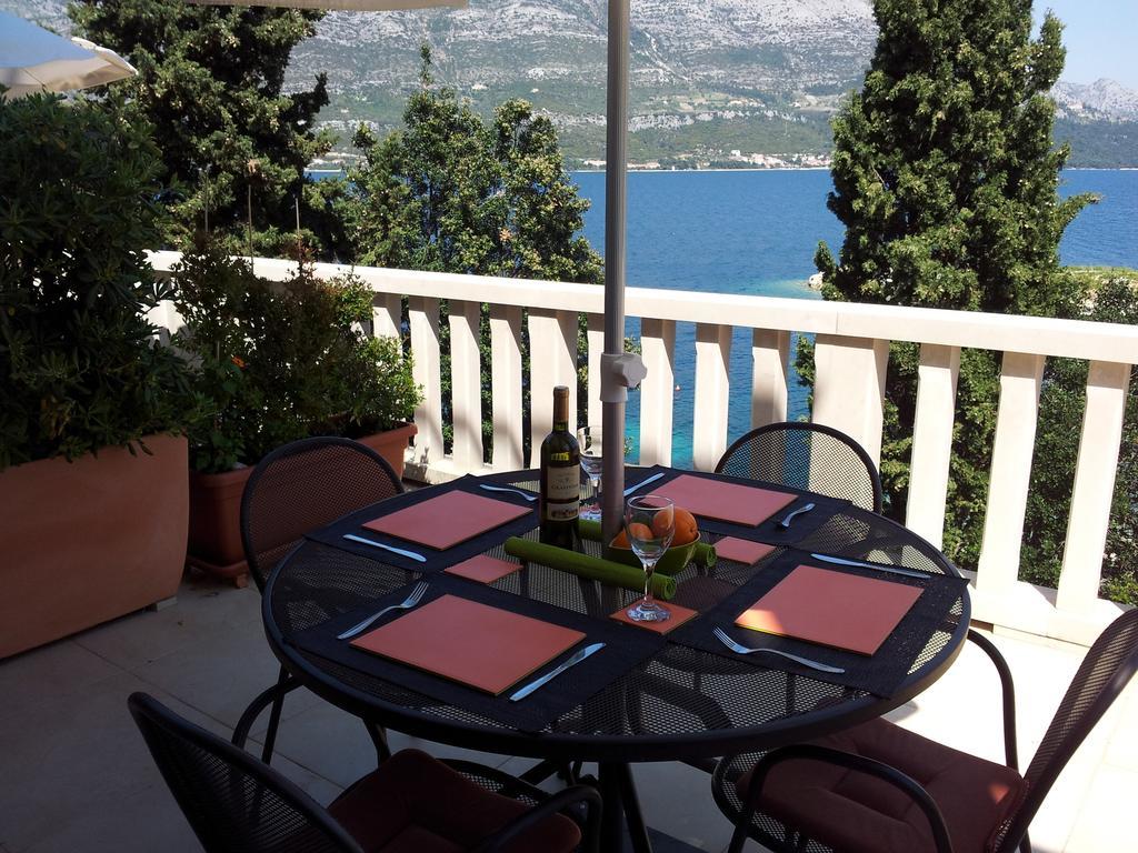 Villa Jade Apartments Front Row Sea View - Walk To Korcula Old Town Medvinjak ห้อง รูปภาพ