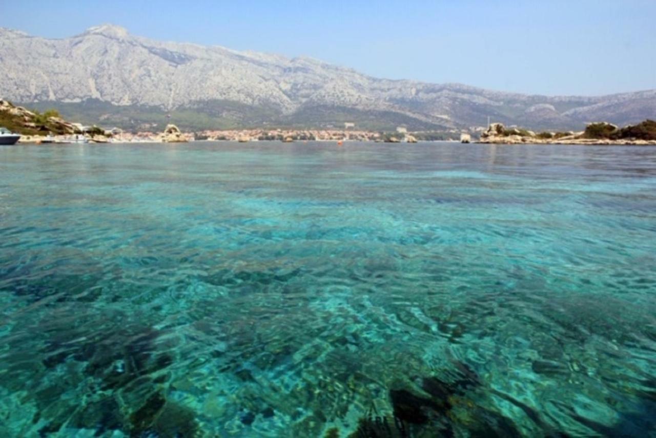 Villa Jade Apartments Front Row Sea View - Walk To Korcula Old Town Medvinjak ภายนอก รูปภาพ